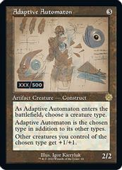 Adaptive Automaton (Schematic) (Serial Numbered)