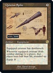 Quietus Spike (Schematic) (Serial Numbered)