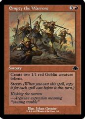 Empty the Warrens (Retro Frame)