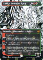 Lukka, Bound to Ruin (Borderless) (Step-And-Compleat Foil)