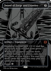 Sword of Forge and Frontier (Oil Slick Raised Foil)