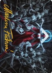 Elesh Norn, Mother of Machines Art Card (2/81) (Gold-Stamped Signature)