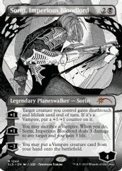 Sorin, Imperious Bloodlord (Borderless)