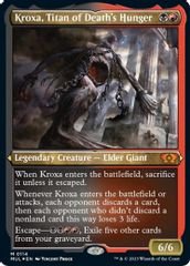 Kroxa, Titan of Death's Hunger (Foil Etched)