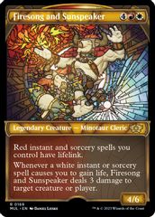 Firesong and Sunspeaker (Halo Foil)