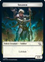 Soldier // Knight Double-Sided Token