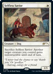 Selfless Savior