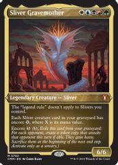 Sliver Gravemother (Display Commander) (Foil Etched) - Thick Stock