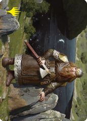 Mirrormere Guardian Art Card (Gold-Stamped Signature)