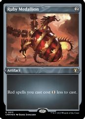 Ruby Medallion (Foil Etched)