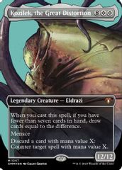 Kozilek, the Great Distortion (Textured Foil)