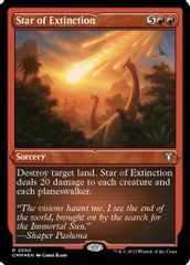 Star of Extinction (Foil Etched)