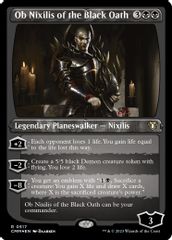 Ob Nixilis of the Black Oath (Foil Etched)