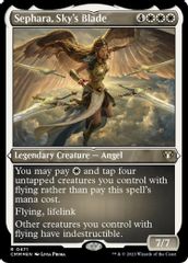 Sephara, Sky's Blade (Foil Etched)