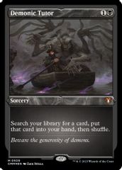 Demonic Tutor (Foil Etched)