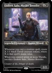 Endrek Sahr, Master Breeder (Foil Etched)