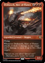 Drakuseth, Maw of Flames (Foil Etched)