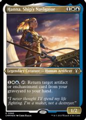 Hanna, Ship's Navigator (Foil Etched)