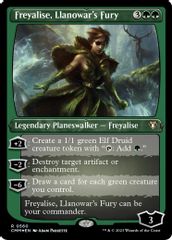 Freyalise, Llanowar's Fury (Foil Etched)