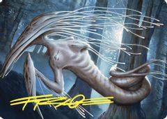 Manaweft Sliver Art Card (Gold-Stamped Signature)