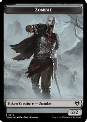 Zombie (0019) // Cat (0005) Double-Sided Token