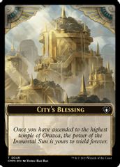 City's Blessing // Elf Druid Double-Sided Token