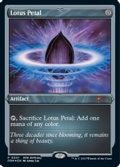 Lotus Petal (Foil Etched)