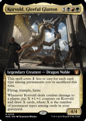 Korvold, Gleeful Glutton (Extended Art)