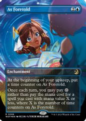As Foretold (Anime Borderless) (Confetti Foil)