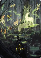 Primal Vigor Art Card (Gold-Stamped Signature)
