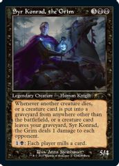 Syr Konrad, the Grim (Retro Frame)