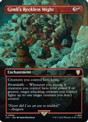 Gimli's Reckless Might (Borderless)
