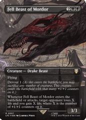 Fell Beast of Mordor (Borderless) (Surge Foil)