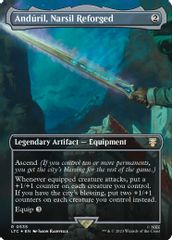 Anduril, Narsil Reforged (Borderless) (Surge Foil)