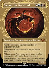 Sauron, the Dark Lord (Showcase) (Surge Foil)