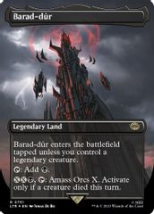 Barad-dur (0751) (Borderless) (Surge Foil)