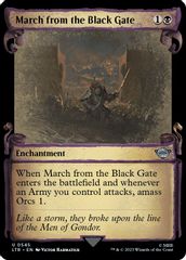 March from the Black Gate (Showcase Scrolls)