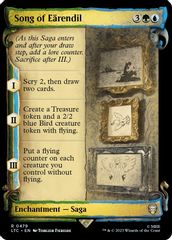 Song of Earendil (Showcase Scrolls)
