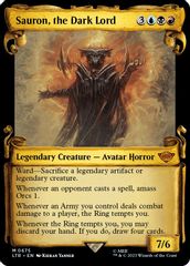 Sauron, the Dark Lord (Showcase Scrolls)