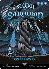 Storm of Saruman (Borderless Poster)