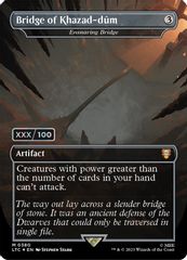 Bridge of Khazad-dum - Ensnaring Bridge (Serial Numbered)