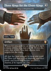 Three Rings for the Elven-Kings - Rings of Brighthearth (Serial Numbered)