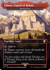 Edoras, Capital of Rohan - Hammerheim (Borderless)