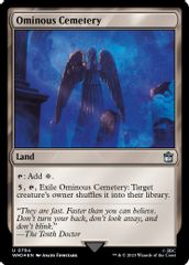 Ominous Cemetery (Surge Foil)