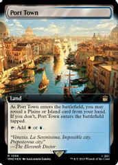 Port Town (Extended Art) (Surge Foil)