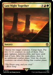 Last Night Together (Surge Foil)