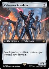 Cybermen Squadron (Extended Art) (Surge Foil)