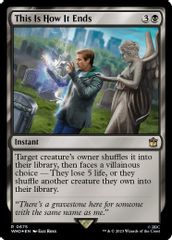 This Is How It Ends (Surge Foil)