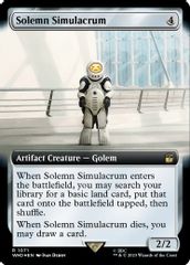 Solemn Simulacrum (Extended Art) (Surge Foil)