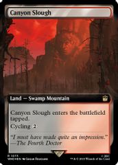 Canyon Slough (Extended Art) (Surge Foil)